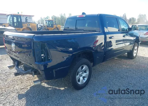 2019 Ram 1500 Big Horn/Lone Star 4X4 6'4 Box z USA, uszkodzony, nr VIN 1C6SRFMT7KN786222